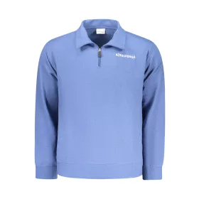 SUPERGA FÉRFI CIPZÁROS PULÓVER, KÉK