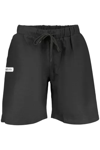 SUPERGA FÉRFI FEKETE RÖVID MELEGÍTŐNADRÁG