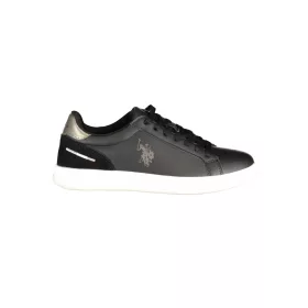 US POLO ASSN. NŐI FEKETE SPORTCIPŐ