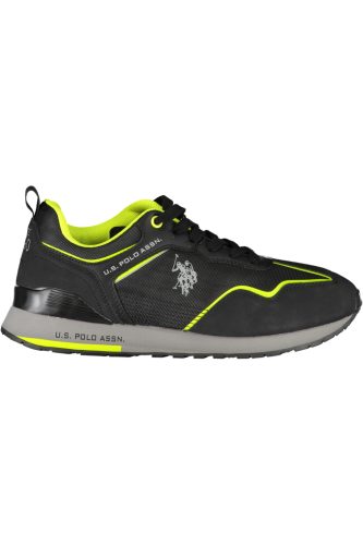 US POLO ASSN. FEKETE FÉRFI SPORTLÁBBELI