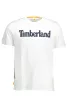TIMBERLAND RÖVID UJJÚ FÉRFI PÓLÓ FEHÉR