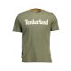 TIMBERLAND GREEN FÉRFI RÖVID UJJÚ PÓLÓ