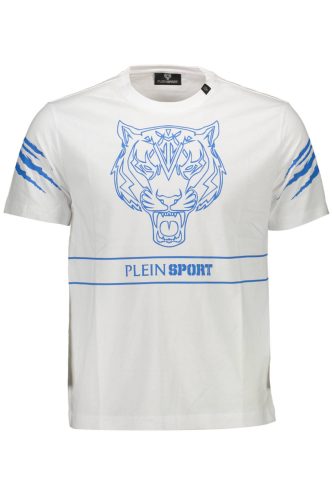 PLEIN SPORT RÖVID UJJÚ FÉRFI PÓLÓ, FEHÉR