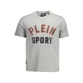 PLEIN SPORT FÉRFI RÖVID UJJÚ PÓLÓ SZÜRKE