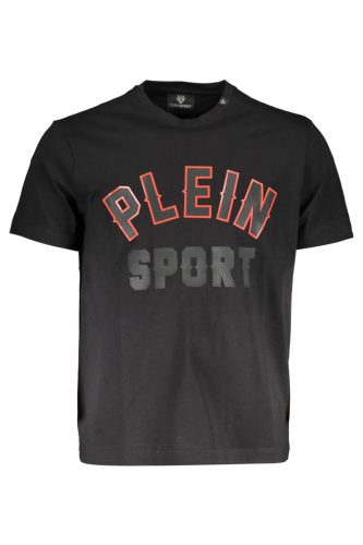 PLEIN SPORT FÉRFI RÖVID UJJÚ PÓLÓ FEKETE