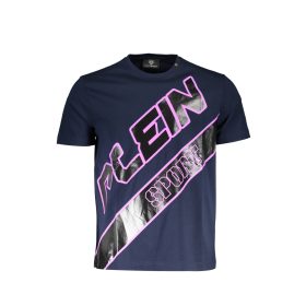 PLEIN SPORT RÖVID UJJÚ FÉRFI PÓLÓ, KÉK