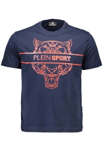 PLEIN SPORT FÉRFI RÖVID UJJÚ PÓLÓ KÉK