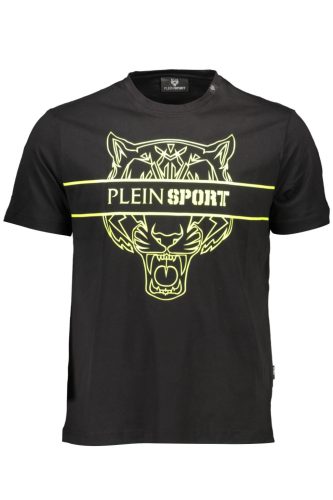 PLEIN SPORT FÉRFI RÖVID UJJÚ PÓLÓ FEKETE