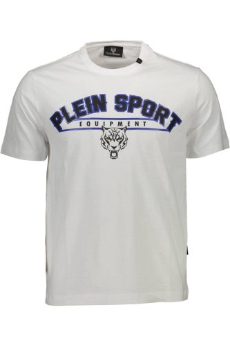 PLEIN SPORT RÖVID UJJÚ FÉRFI PÓLÓ, FEHÉR