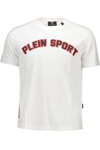 PLEIN SPORT FEHÉR FÉRFI RÖVID UJJÚ PÓLÓ