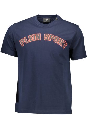 PLEIN SPORT FÉRFI RÖVID UJJÚ PÓLÓ KÉK