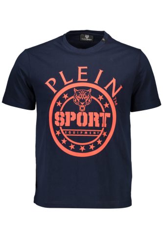 PLEIN SPORT FÉRFI RÖVID UJJÚ PÓLÓ KÉK