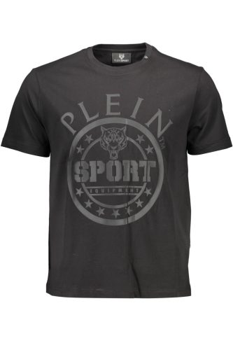 PLEIN SPORT FÉRFI RÖVID UJJÚ PÓLÓ FEKETE