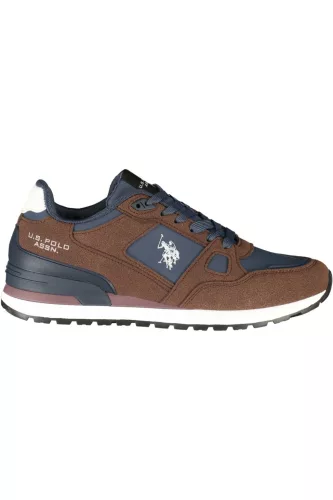 US POLO ASSN. FÉRFI SPORTCIPŐ, BARNA