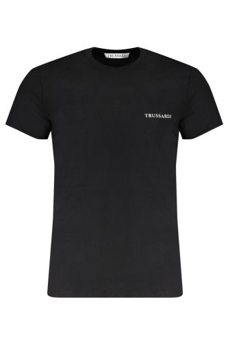 TRUSSARDI FÉRFI RÖVID UJJÚ PÓLÓ FEKETE
