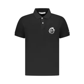 TRUSSARDI FÉRFI RÖVID UJJÚ POLO FEKETE