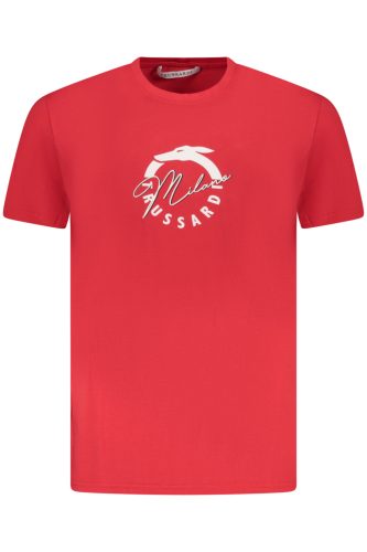 TRUSSARDI FÉRFI RÖVID UJJÚ PÓLÓ, PIROS