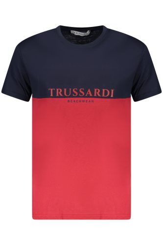 TRUSSARDI FÉRFI RÖVID UJJÚ PÓLÓ, PIROS