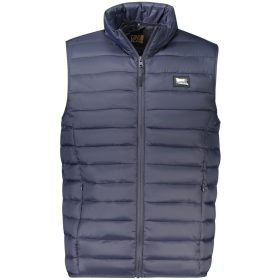 CAVALLI CLASS FÉRFI KÉK UJJATLAN DZSEKI