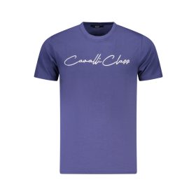 CAVALLI OSZTÁLY RÖVID UJJÚ PÓLÓ FÉRFI KÉK