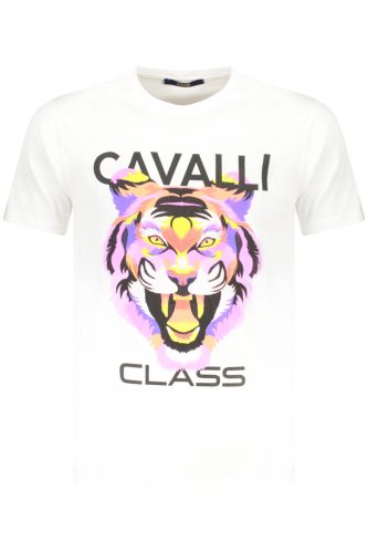 CAVALLI OSZTÁLY RÖVID UJJÚ PÓLÓ FÉRFI FÉR
