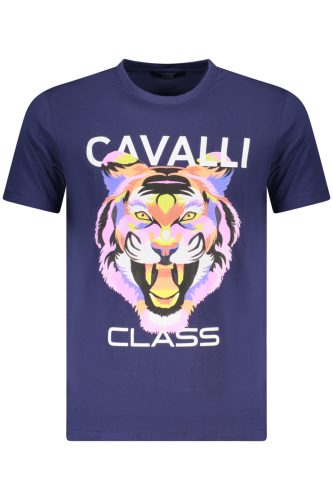 CAVALLI OSZTÁLY RÖVID UJJÚ PÓLÓ FÉRFI KÉK