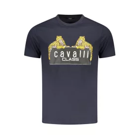 CAVALLI OSZTÁLY RÖVID UJJÚ PÓLÓ FÉRFI KÉK