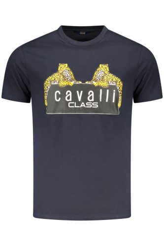 CAVALLI OSZTÁLY RÖVID UJJÚ PÓLÓ FÉRFI KÉK