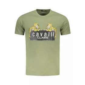 CAVALLI OSZTÁLY RÖVID UJJÚ PÓLÓ FÉRFI ZÖLD