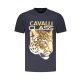 CAVALLI CLASS RÖVID UJJÚ FÉRFI PÓLÓ KÉK