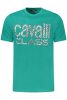 CAVALLI CLASS RÖVID UJJÚ FÉRFI PÓLÓ ZÖLD