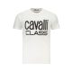 CAVALLI CLASS RÖVID UJJÚ FÉRFI PÓLÓ FEHÉR