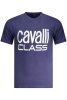 CAVALLI CLASS RÖVID UJJÚ FÉRFI PÓLÓ KÉK