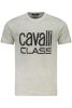 CAVALLI CLASS RÖVID UJJÚ FÉRFI PÓLÓ SZÜRKE
