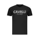 CAVALLI OSZTÁLY RÖVID UJJÚ PÓLÓ FÉRFI FEKETE