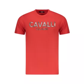 CAVALLI OSZTÁLY RÖVID UJJÚ PÓLÓ FÉRFI PIROS