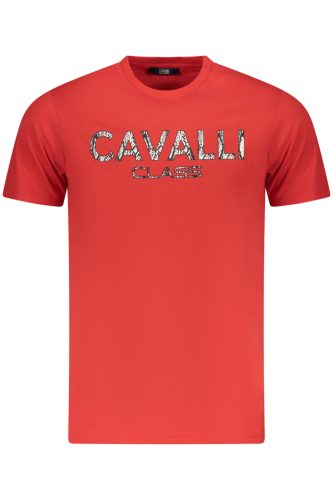 CAVALLI OSZTÁLY RÖVID UJJÚ PÓLÓ FÉRFI PIROS