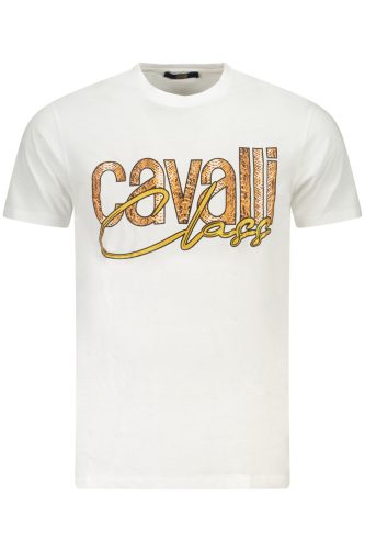 CAVALLI OSZTÁLY RÖVID UJJÚ PÓLÓ FÉRFI FÉR