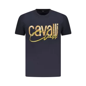 CAVALLI OSZTÁLY RÖVID UJJÚ PÓLÓ FÉRFI KÉK