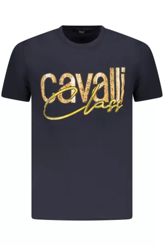 CAVALLI OSZTÁLY RÖVID UJJÚ PÓLÓ FÉRFI KÉK