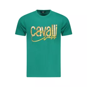 CAVALLI OSZTÁLY RÖVID UJJÚ PÓLÓ FÉRFI ZÖLD