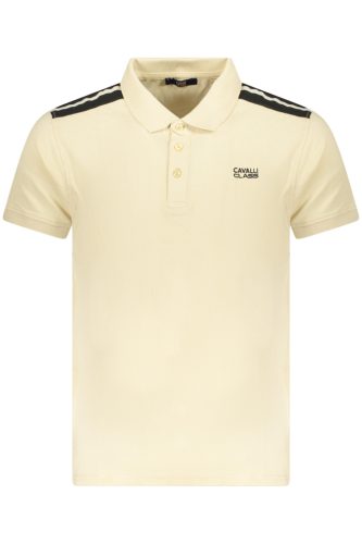 CAVALLI CLASS POLO RÖVID UJJÚ FÉRFI BÉZS