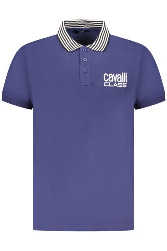 CAVALLI OSZTÁLYÚ POLO RÖVID UJJÚ FÉRFI KÉK