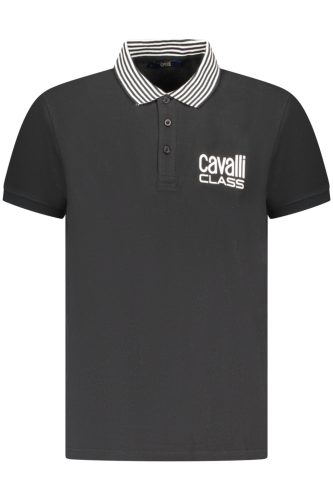 CAVALLI OSZTÁLYÚ POLO RÖVID UJJÚ FÉRFI FEKETE