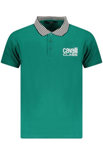 CAVALLI OSZTÁLYÚ POLO RÖVID UJJÚ FÉRFI ZÖLD