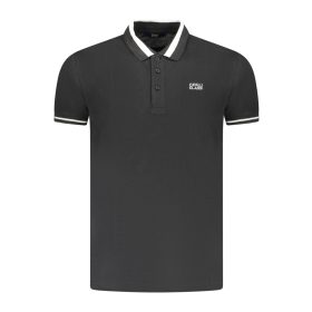 CAVALLI OSZTÁLYÚ POLO RÖVID UJJÚ FÉRFI FEKETE CAVALLI OSZTÁLYÚ POLO RÖVID UJJÚ FÉRFI FEKETE