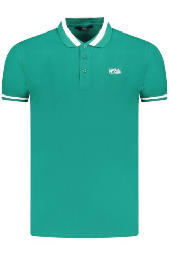 CAVALLI OSZTÁLYÚ POLO RÖVID UJJÚ FÉRFI ZÖLD
