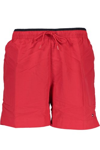 TOMMY HILFIGER FÜRDŐRUHA OLDAL FELSŐ FÉRFI PIROS