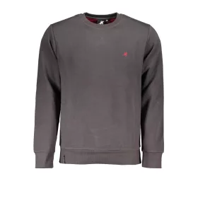 US GRAND FÉRFI SZÜRKE CIPZÁROS PULÓVER