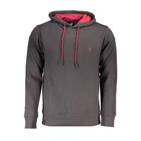 US GRAND FÉRFI SZÜRKE CIPZÁROS PULÓVER